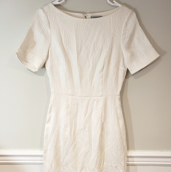 H&M Dresses & Skirts - NWT H&M White Swirl Patterned Dress Size 4
